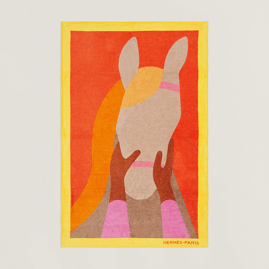 My Sweet Horse beach towel | Hermès Mainland China